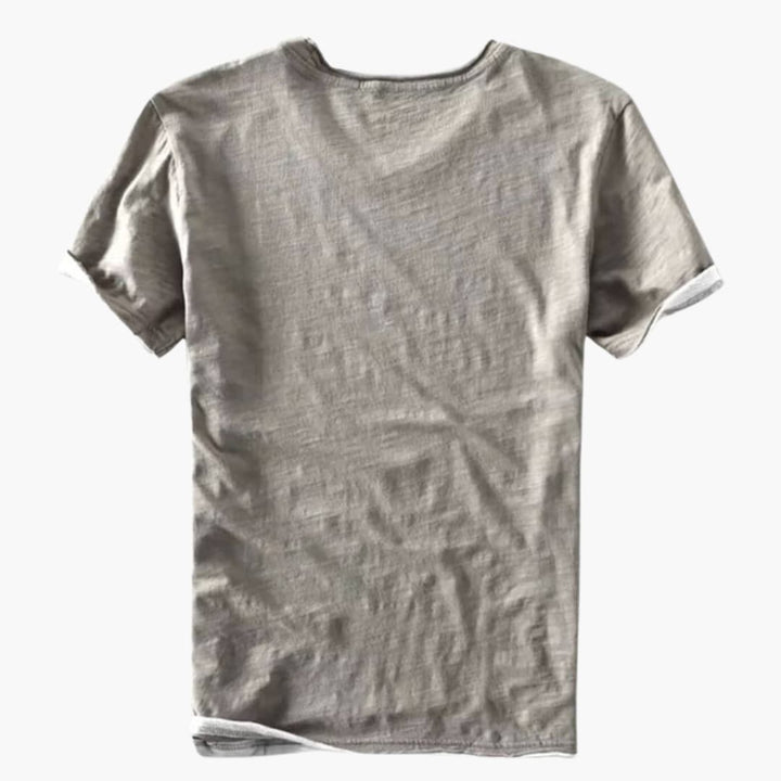 Men’s Classic Crew Neck Short Sleeve T-Shirt – Plain Everyday Top