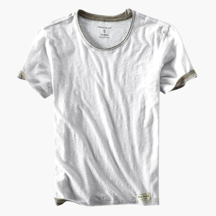 Men’s Classic Crew Neck Short Sleeve T-Shirt – Plain Everyday Top