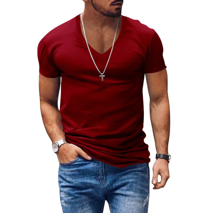 Men’s Classic V-Neck Short Sleeve T-Shirt