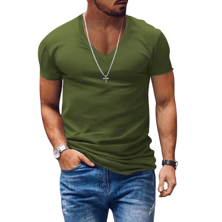 Men’s Classic V-Neck Short Sleeve T-Shirt
