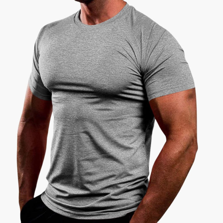 Men’s Crew Neck T-Shirt with Short Sleeves