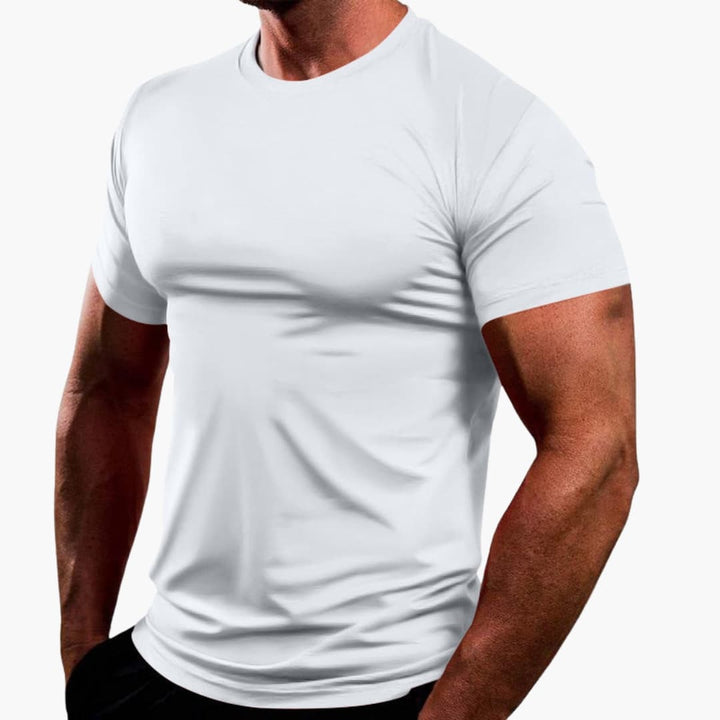 Men’s Crew Neck T-Shirt with Short Sleeves