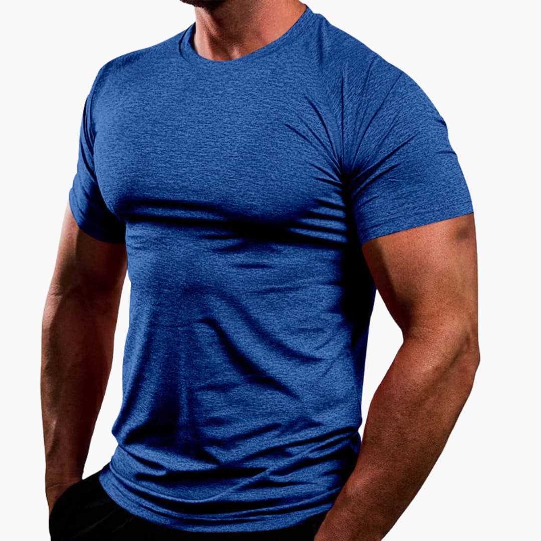Men’s Crew Neck T-Shirt with Short Sleeves