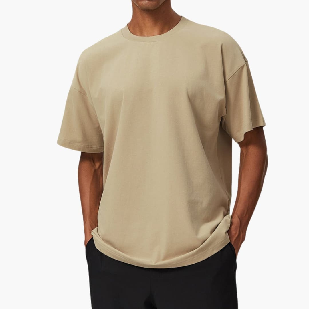 Men’s Loose Fit T-Shirt with Short Sleeves