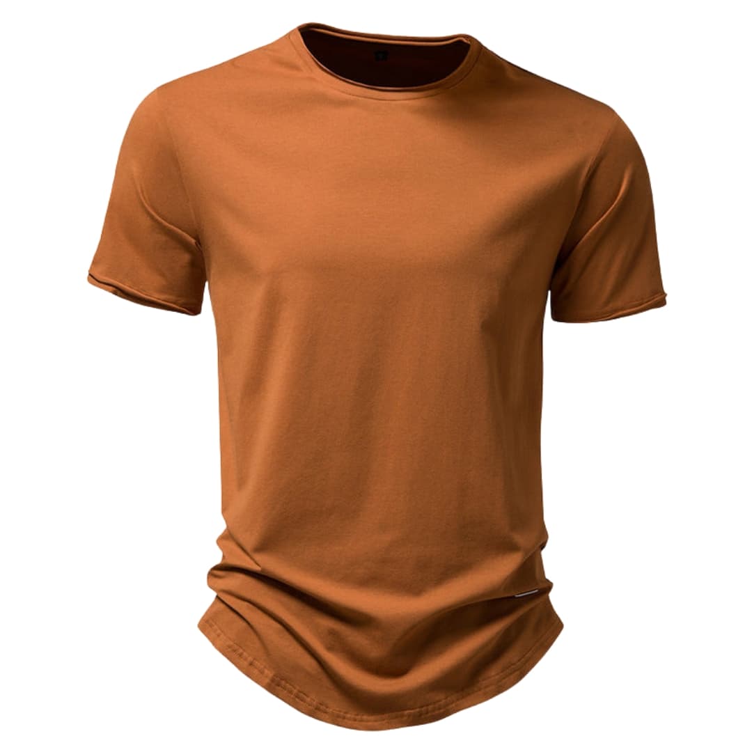 Men’s Modern Fit Cotton Crew Neck Short Sleeve T-Shirt