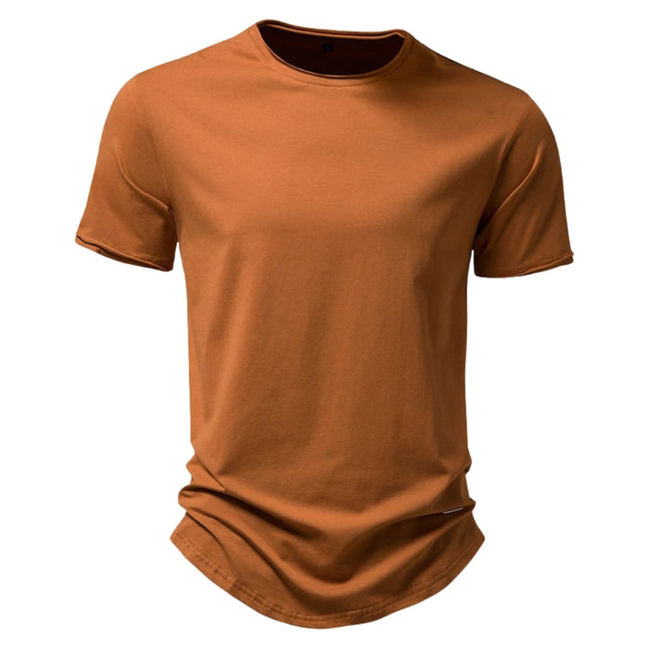 Men’s Modern Fit Cotton Crew Neck Short Sleeve T-Shirt