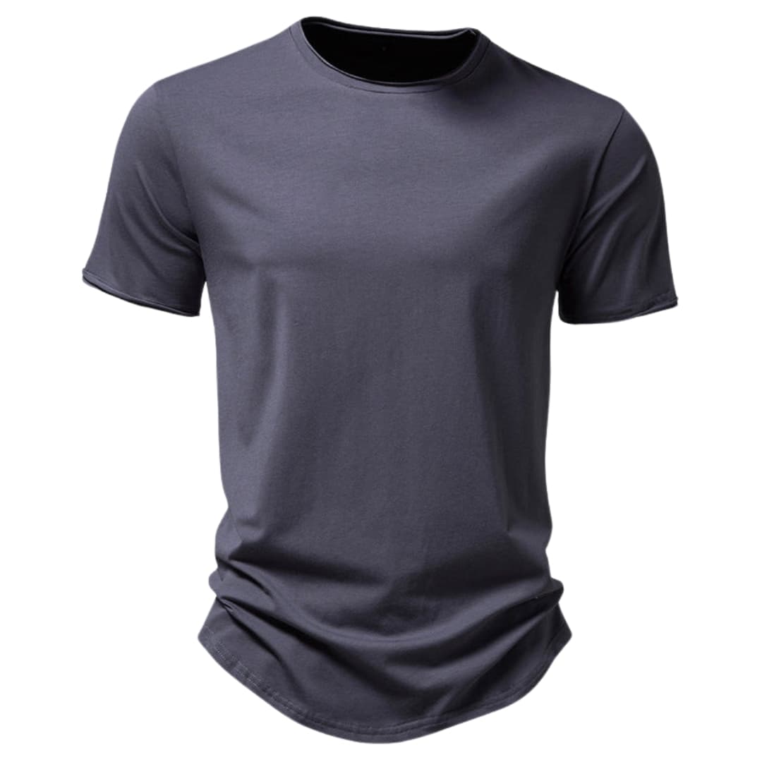 Men’s Modern Fit Cotton Crew Neck Short Sleeve T-Shirt