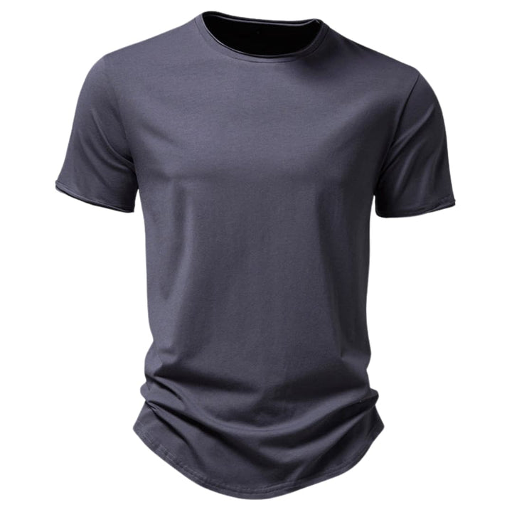 Men’s Modern Fit Cotton Crew Neck Short Sleeve T-Shirt