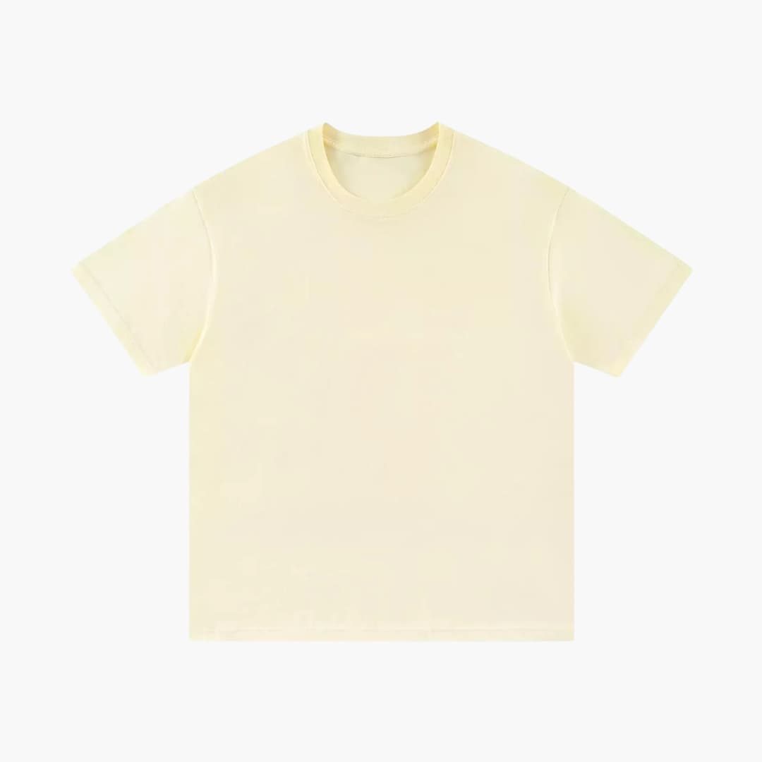 Men’s Oversized Crew Neck Dropped Shoulder Short Sleeve T-Shirt