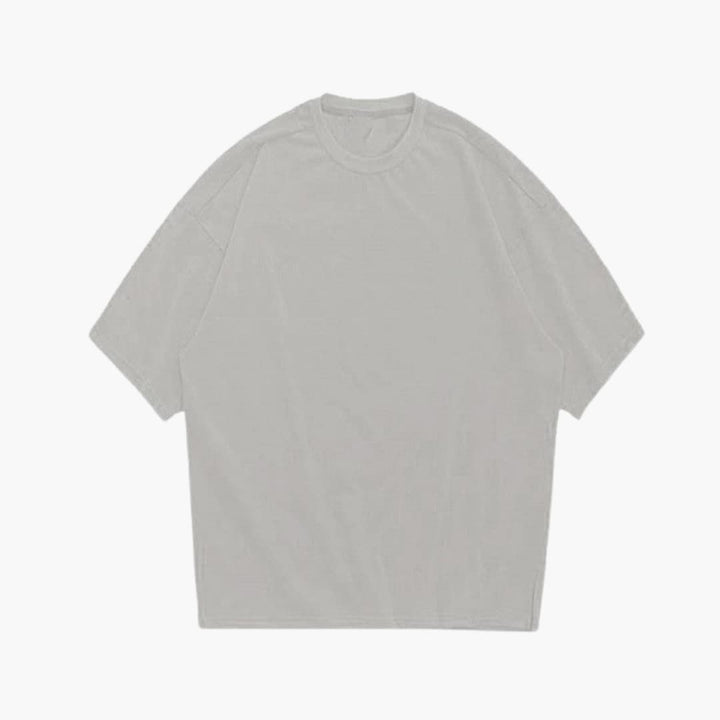 Men’s Oversized T-Shirt with Crew Neck and Short Sleeves