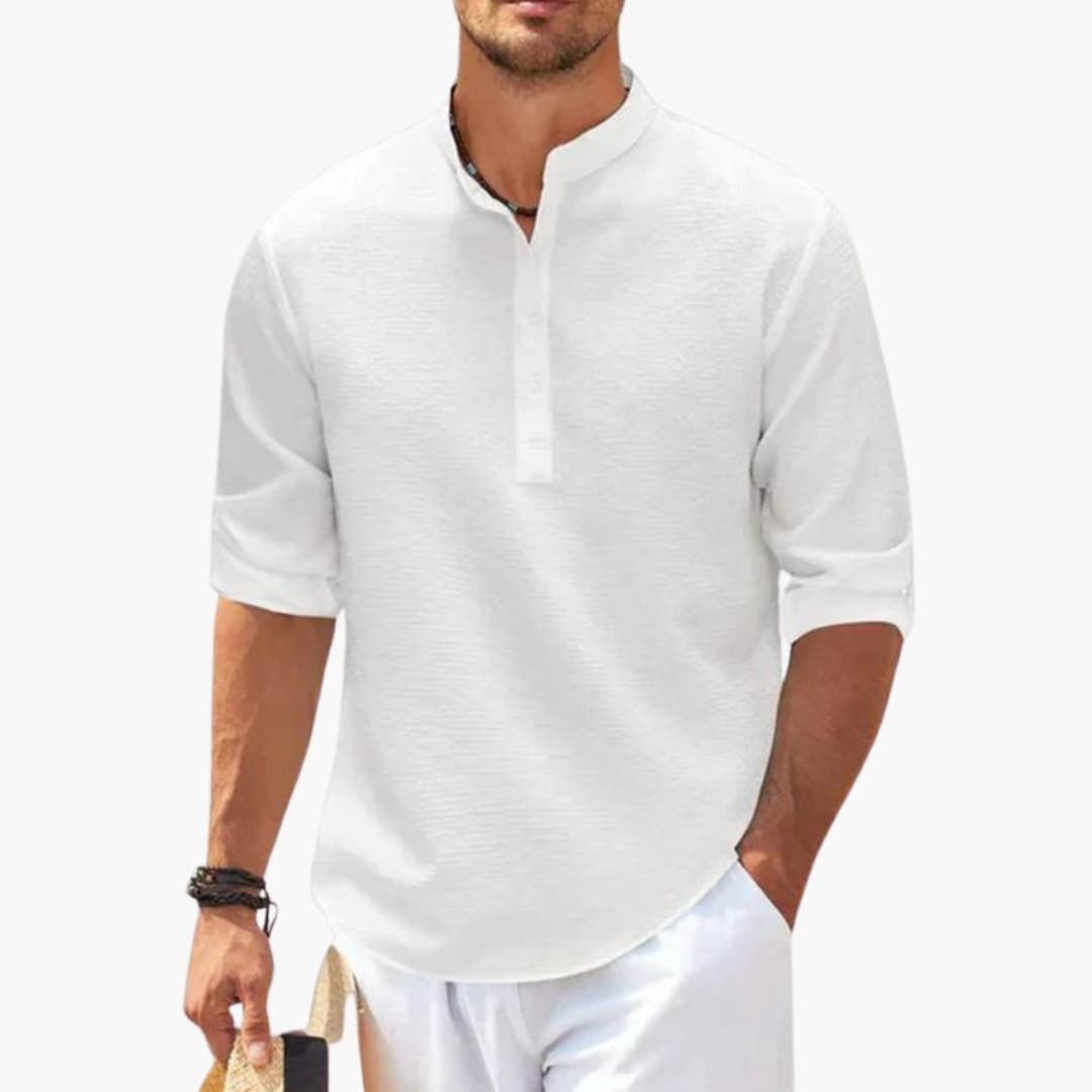 Men’s Regular Fit Business Button-Down Shirt