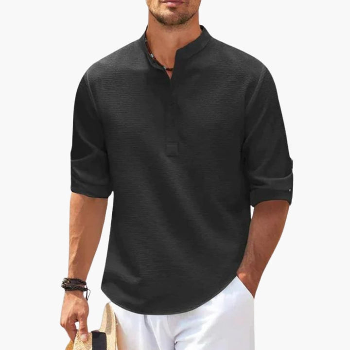 Men’s Regular Fit Business Button-Down Shirt