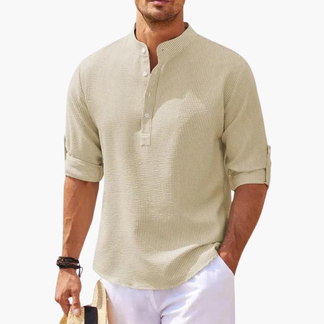 Men’s Regular Fit Business Button-Down Shirt