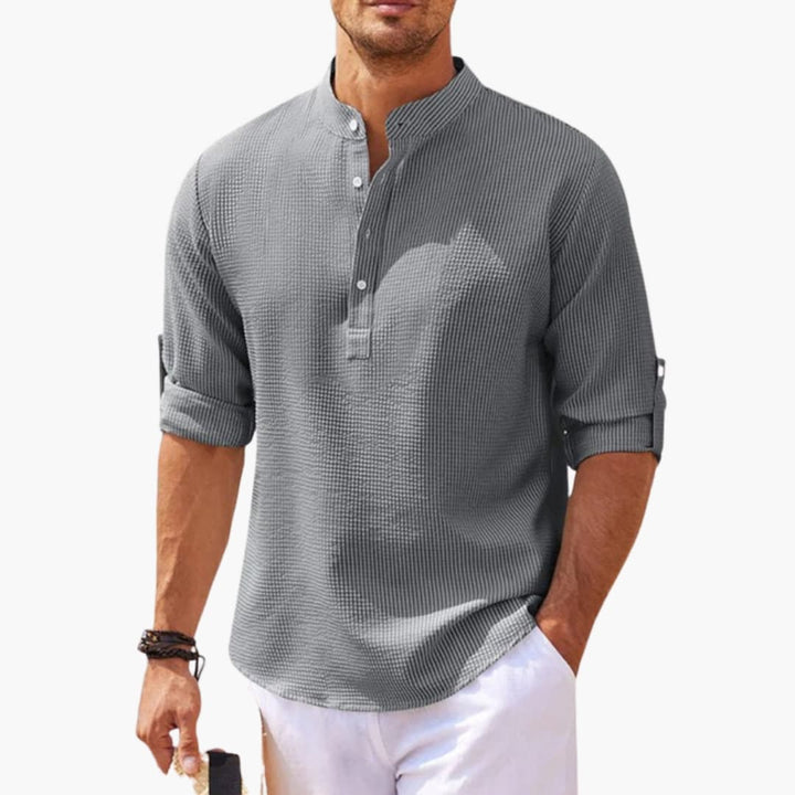 Men’s Regular Fit Business Button-Down Shirt