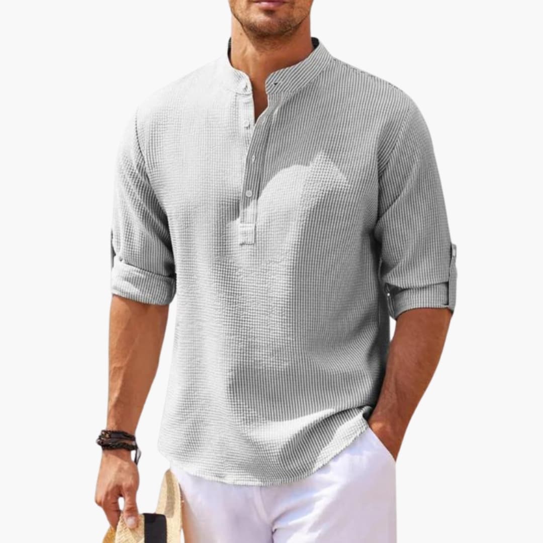 Men’s Regular Fit Business Button-Down Shirt