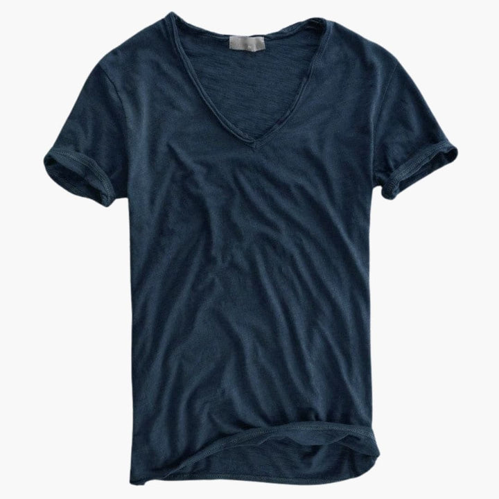 Men’s Round Neck T-Shirt with Short Sleeves