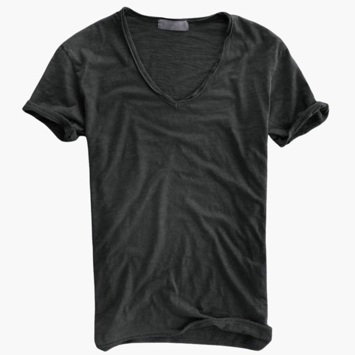 Men’s Round Neck T-Shirt with Short Sleeves